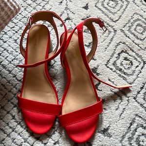 Brand express sandal heels!